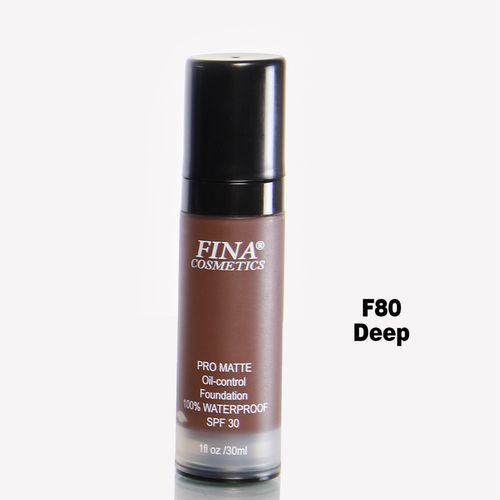 Fina Water Proof Oil Free Foundation - Deep