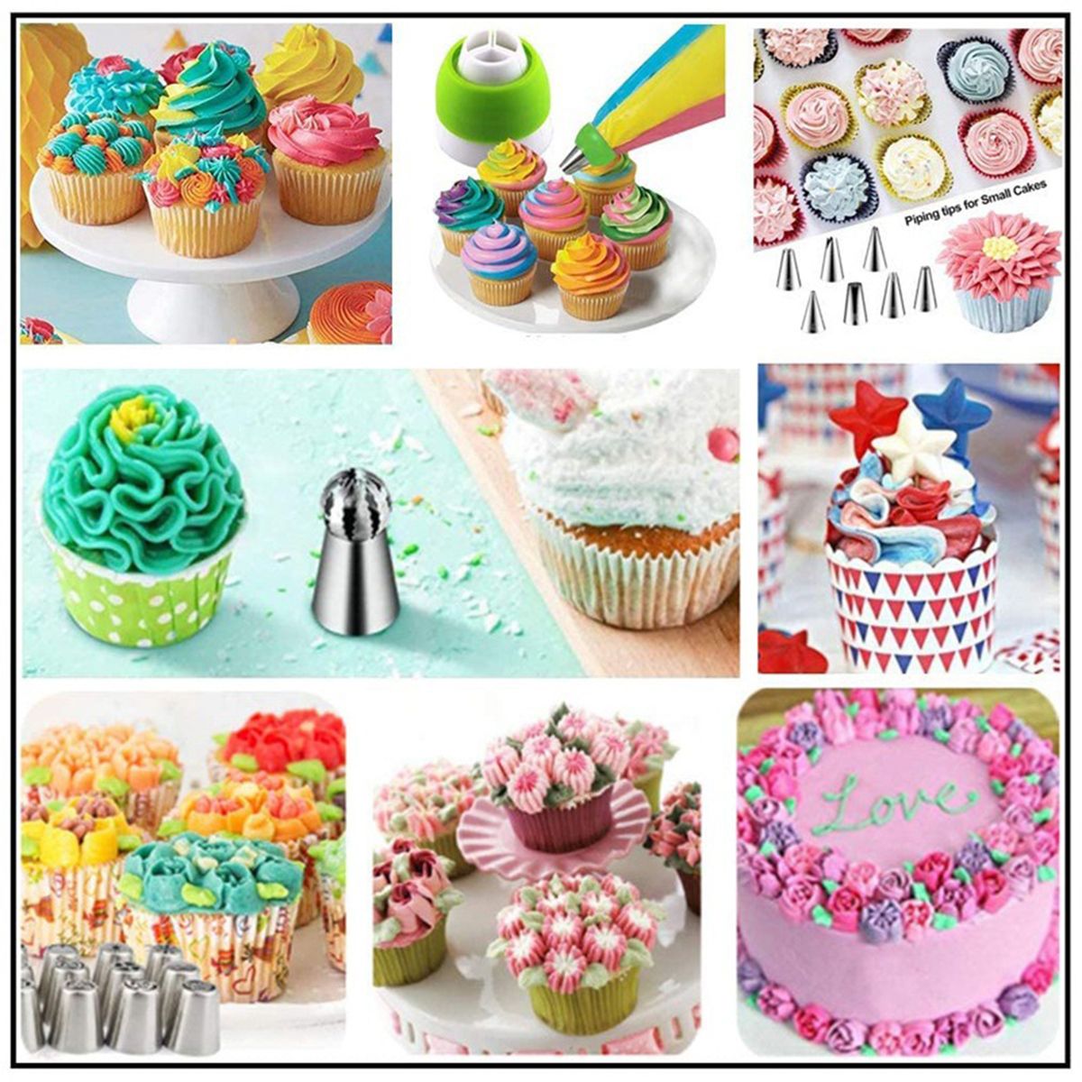 145-Piece Cake Framing Tools Set For Decorating And Baking -