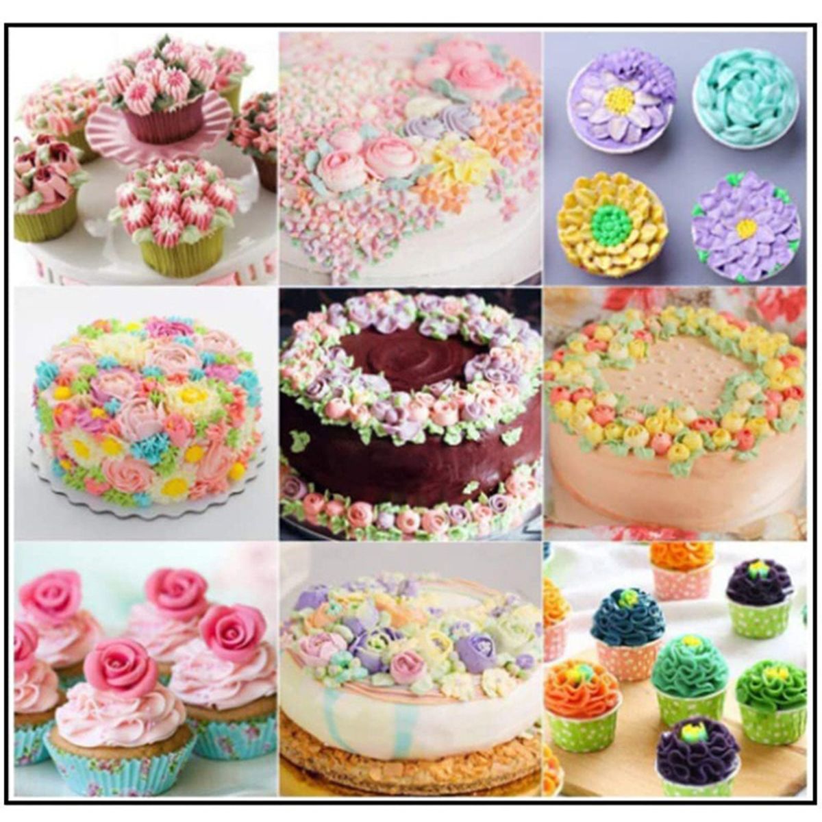 145-Piece Cake Framing Tools Set For Decorating And Baking -