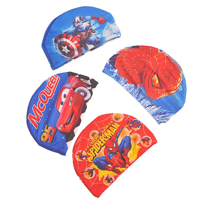 Captain America Swim Caps