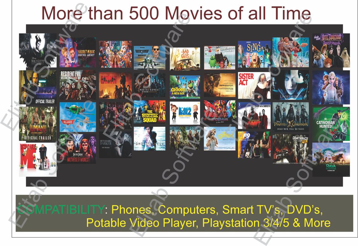 Netflix Movies Collection Of All Time To 2022 + 500GB HDD