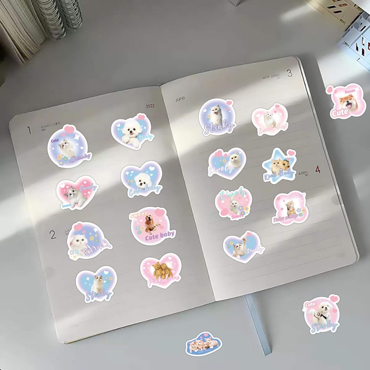 60Pcs Cartoon Stickers DIY Phone Laptop Tablet Notebook Graffiti Stickers