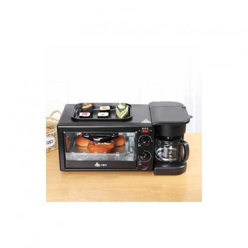 Microwave, Griller, Coffee Maker, 3 In 1 Breakfast Maker