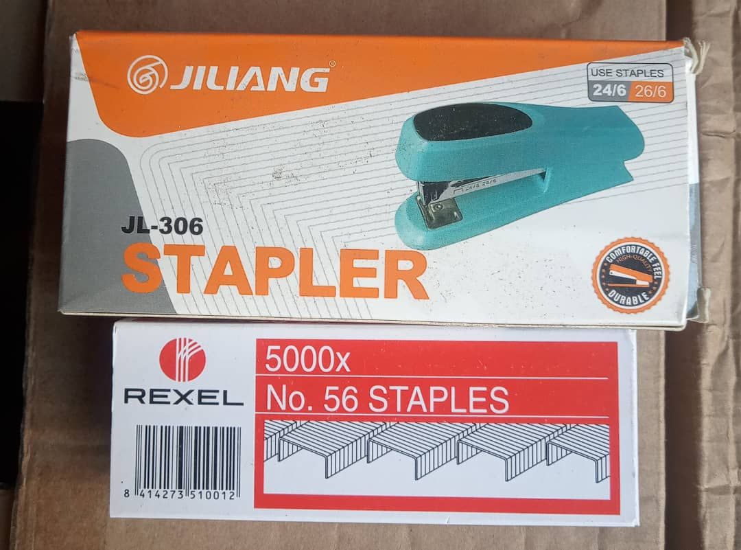 1 High Quality JL -306 Stapler + 56 Staple Pins