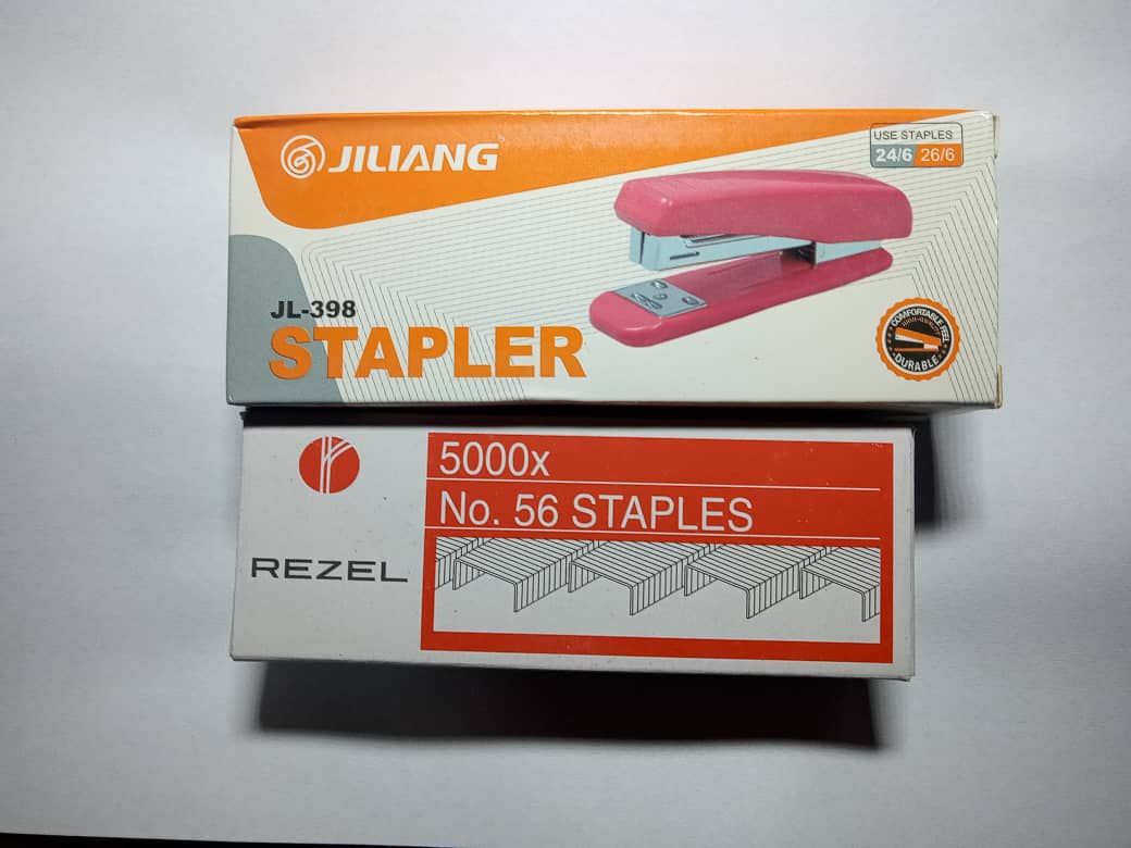 1 High Quality JL -306 Stapler + 56 Staple Pins