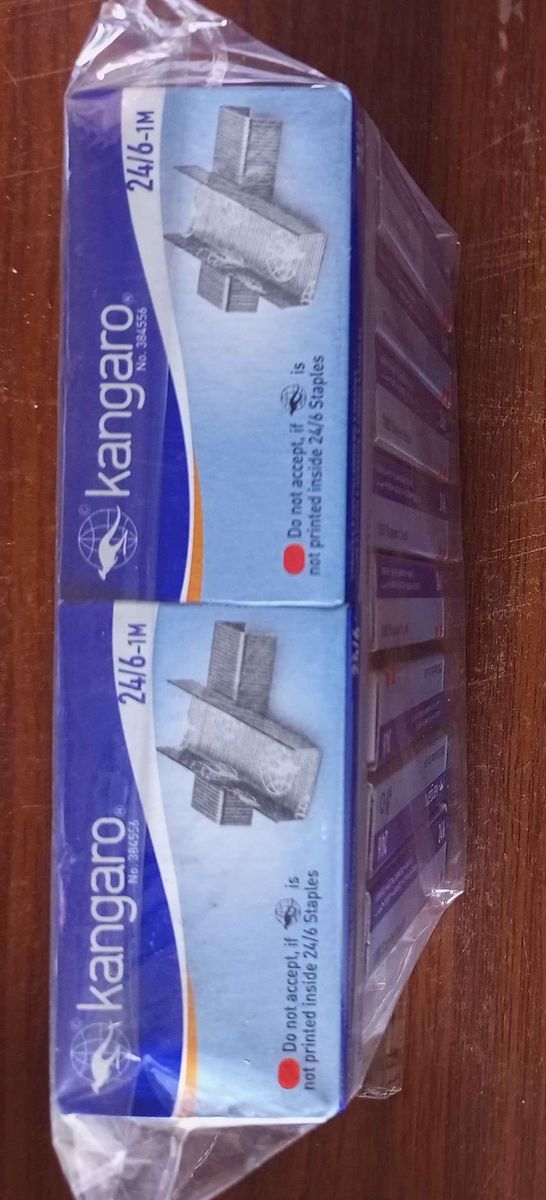 Staple Pin - Kangaroo 24/6 Staple Pins - 10 Packs X 1000 Pins