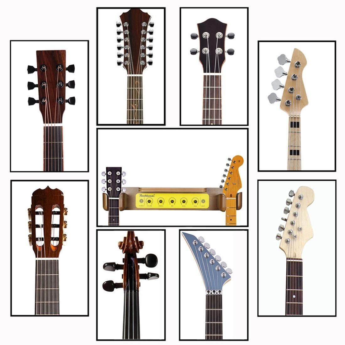 Wood Guitar Rack , Hanging Bracket Guitar