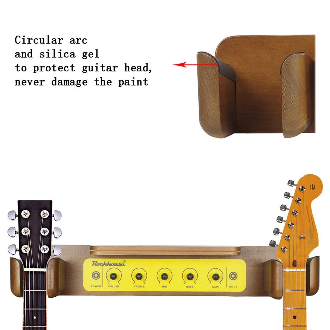Wood Guitar Rack , Hanging Bracket Guitar
