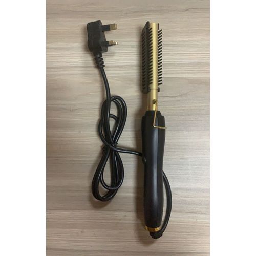 2IN1 Hot Electric Heating Hair Straightener/Curlier Comb