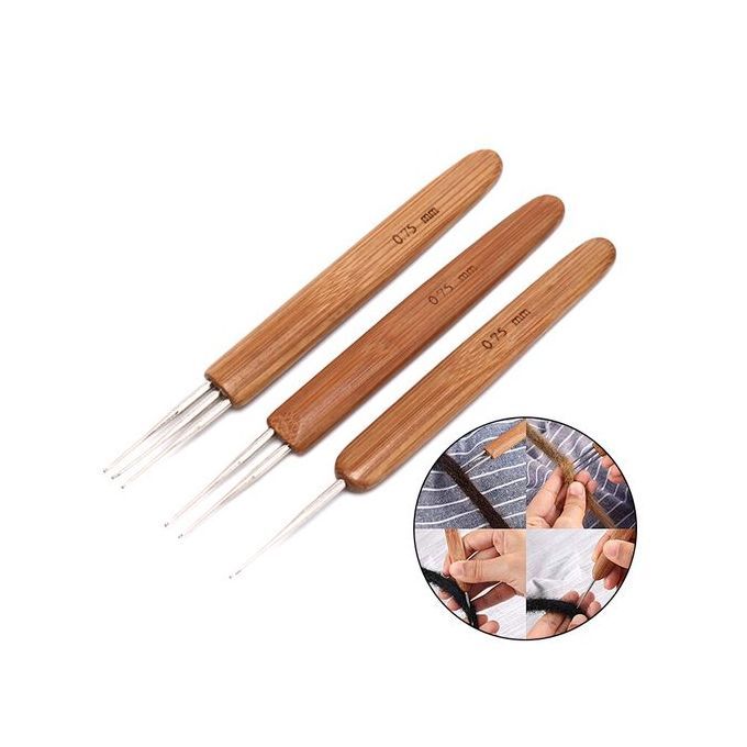 Dreadlock Crochet Hook Dirty Braid Crochet Needle - 3Pcs