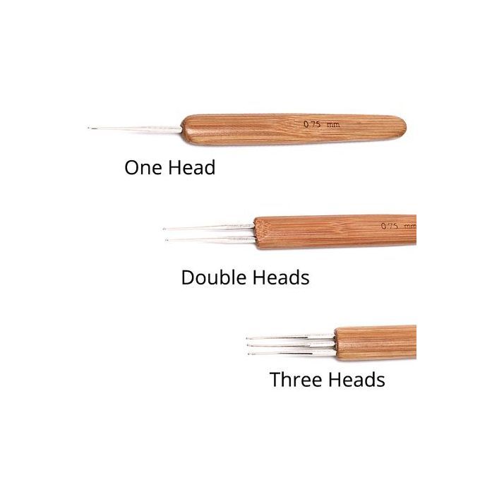 Dreadlock Crochet Hook Dirty Braid Crochet Needle - 3Pcs
