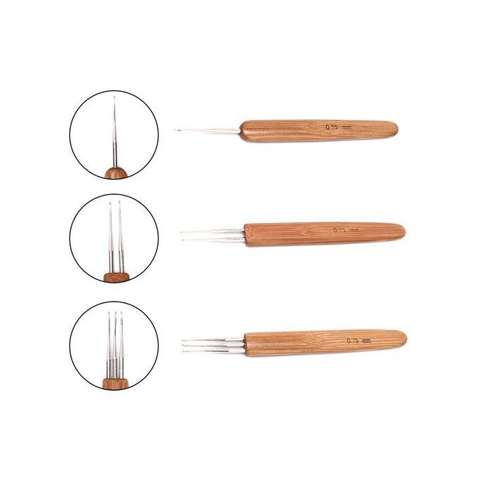 Dreadlock Crochet Hook Dirty Braid Crochet Needle - 3Pcs