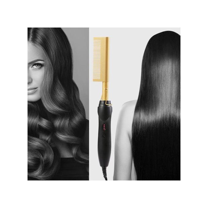 Hot Comb Electric Straight Comb Hair Curler Hair
