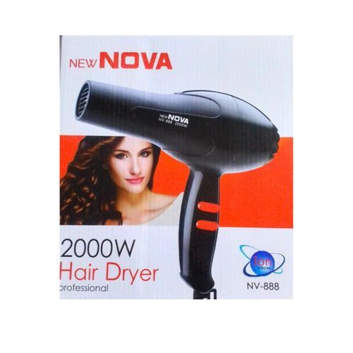 Portable Professional Hand Hair Dryer - 2000W.