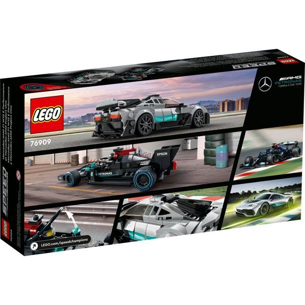 Speed Champions Mercedes-AMG F1 W12 E Performance & Mercedes-AMG Project One 76909 (564 Pieces)