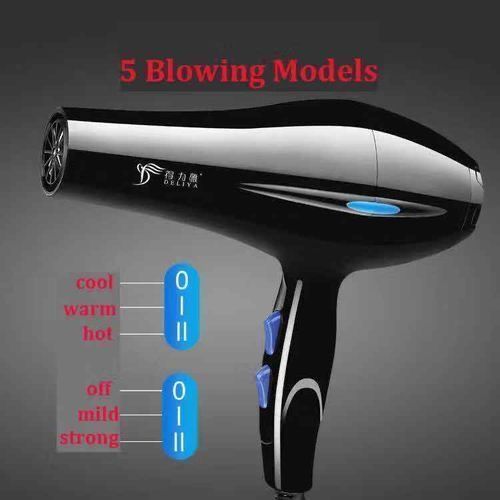 2500W Professional Hair Dryer With Hot And Cool Air