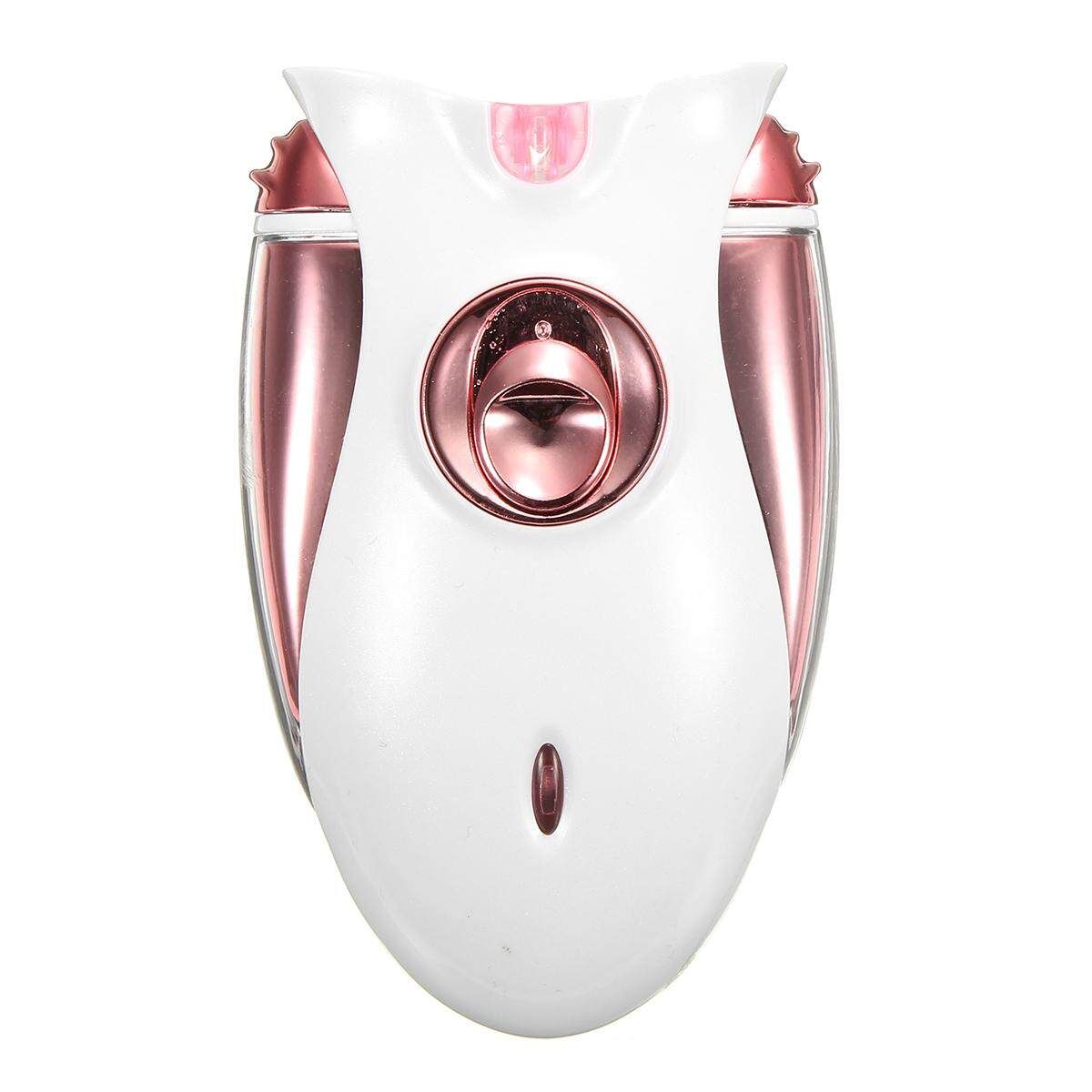 4 In 1 Women Electric Ladies Rechargeable Leg Hair Remover Removal Pink Pink (pink)
