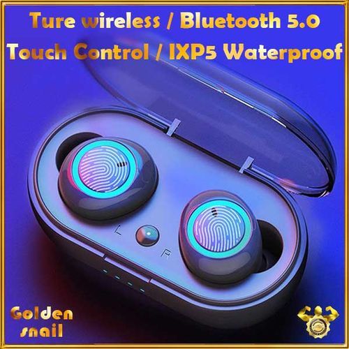 Bluetooth Earphone HiFi Stereo Touch Control Headset