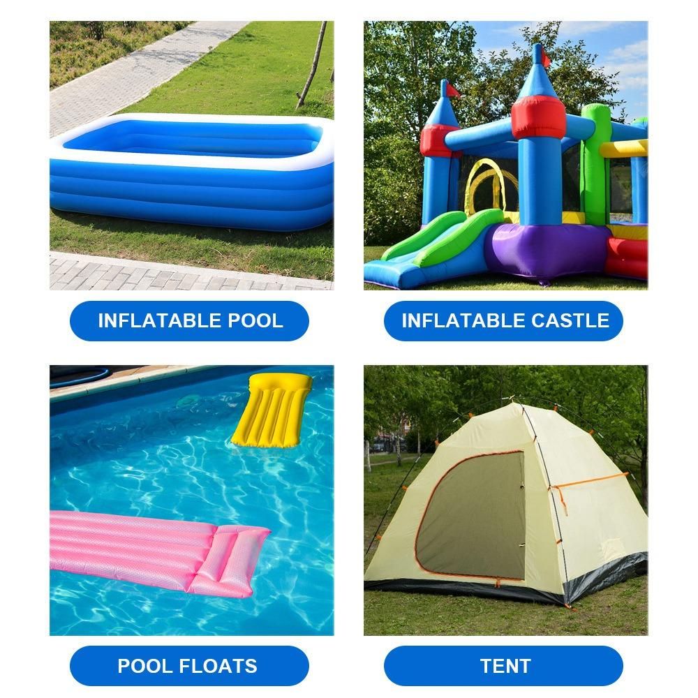 30 Pieces TPU Inflatable Patch Repair Kit Self-Adhesive Pool Patch Repair Patches Kit Air Mattresses Pool Patch Repair C