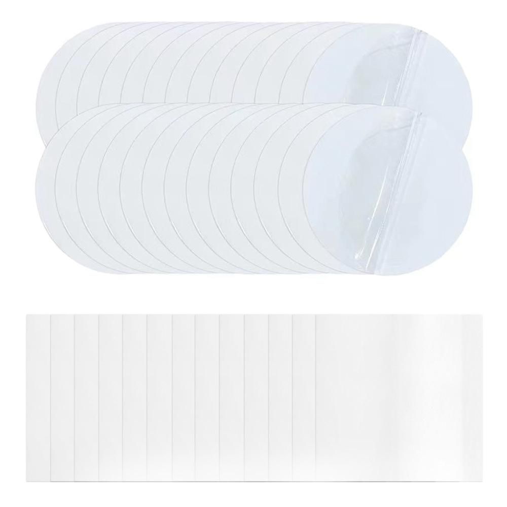 30 Pieces TPU Inflatable Patch Repair Kit Self-Adhesive Pool Patch Repair Patches Kit Air Mattresses Pool Patch Repair C
