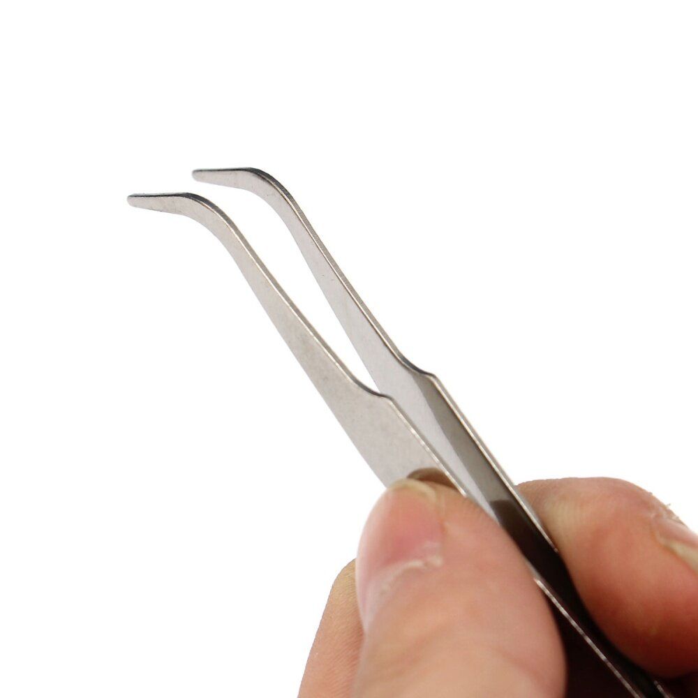 10pcs Anti-Rust Ergonomical DIY Tweezer Tool For Removing Any Unwanted Hair