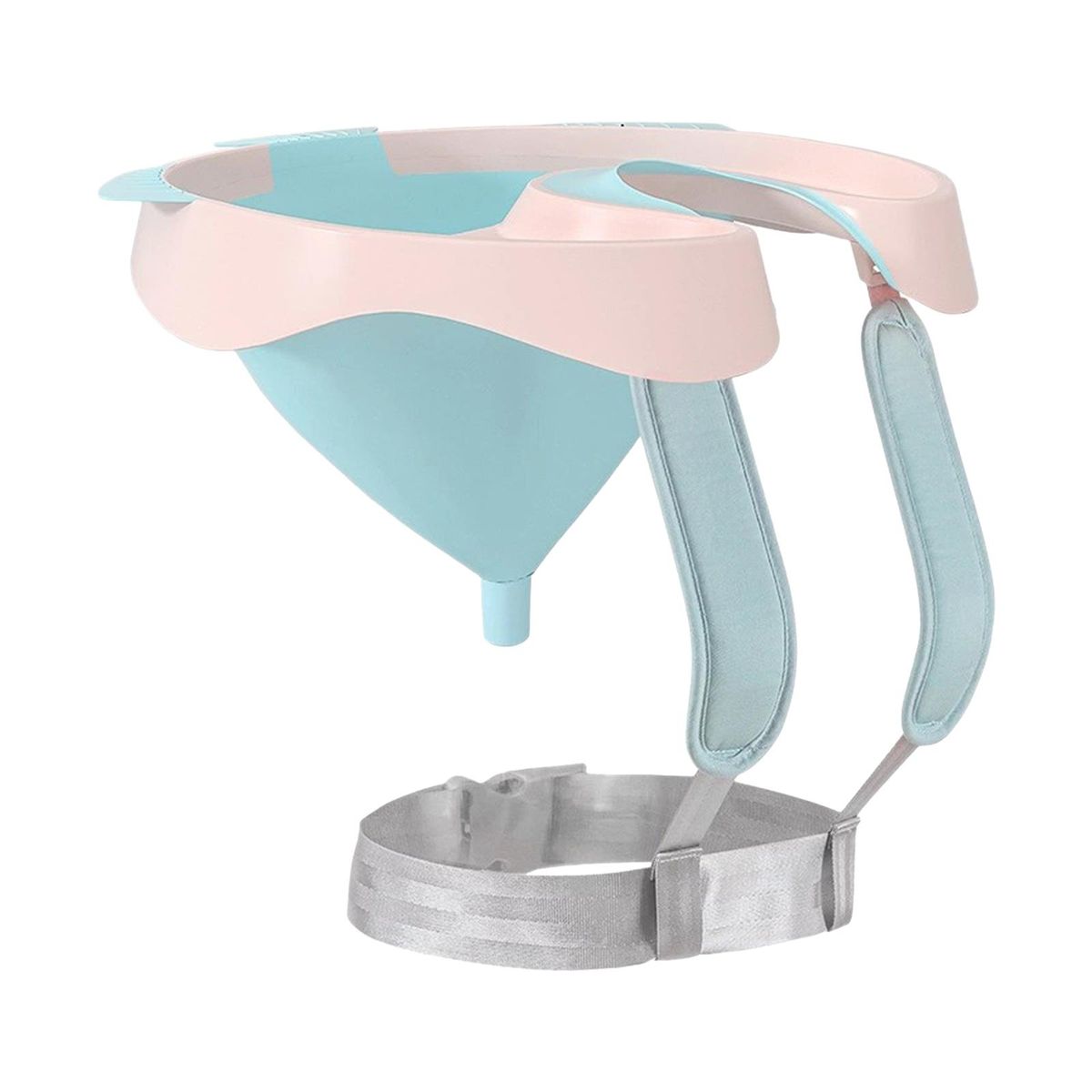 Hair Wash Basin with Adjustable Strap Tube Earplugs Collapsible Shampoo Trays Mobile Hair Washing Basin No Spills Wash Hair In Bed Hair for Elderly Disabled Pregnant Injured