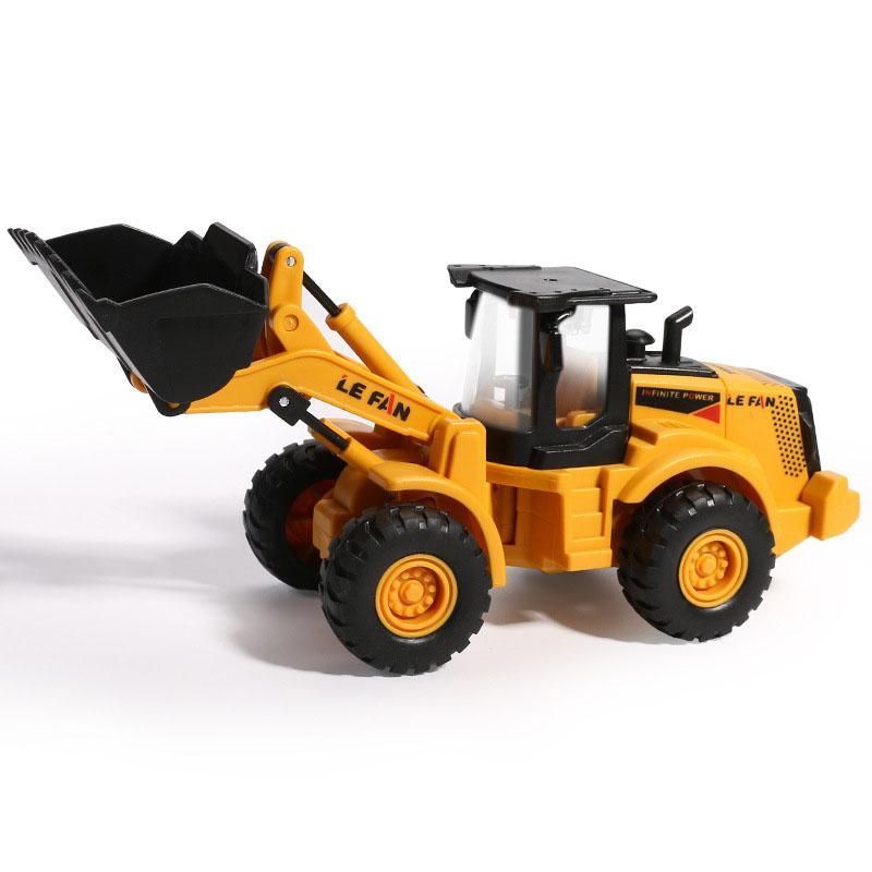Children's Inertia Car Excavator Boomerang Car Baby Mixer TruRoad Roller Non-Remote Control ClEngineering Car Toys