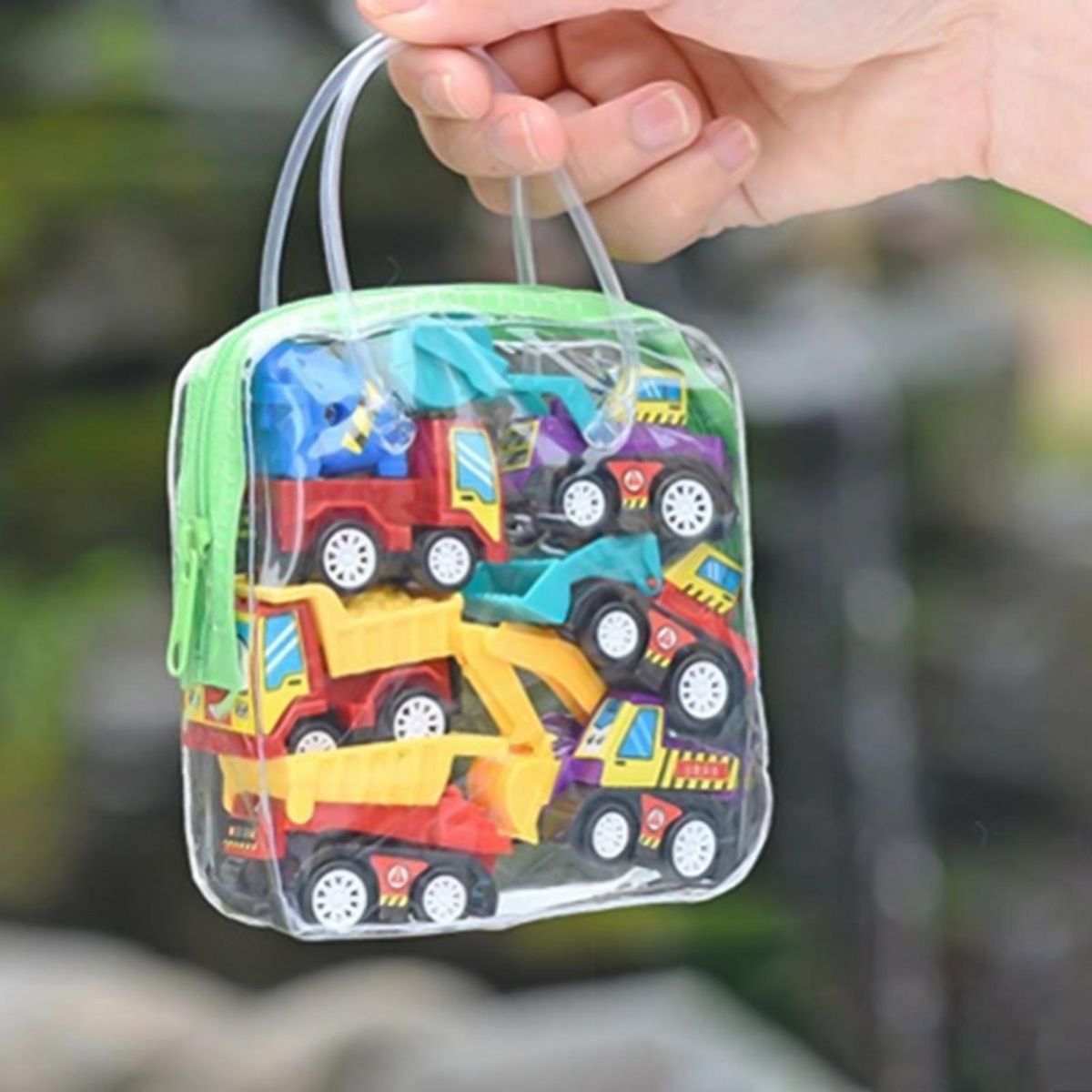 6Pcs Engineering Car Toys Friction Powered Engineering Car Game Toys