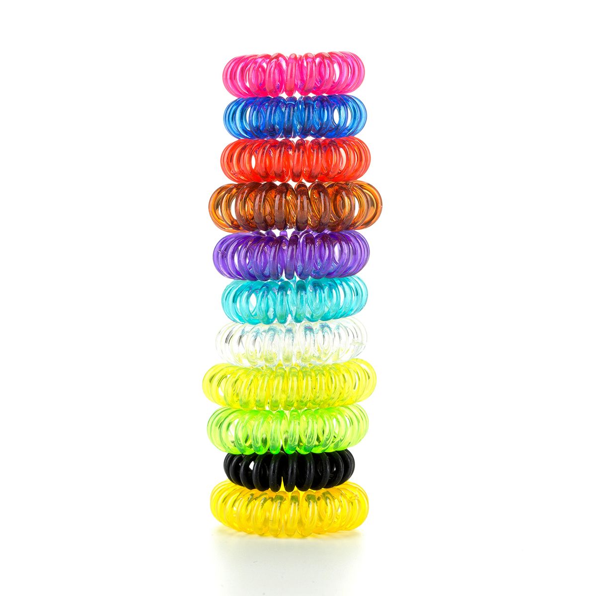 3PCS/Set Telephone Line Hair Ropes 3.5cm Diameter Small