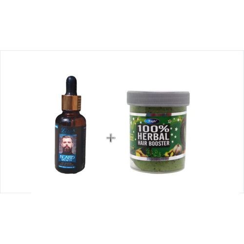 Effective Hair Growth Oil And Hair Booster Cream Combo