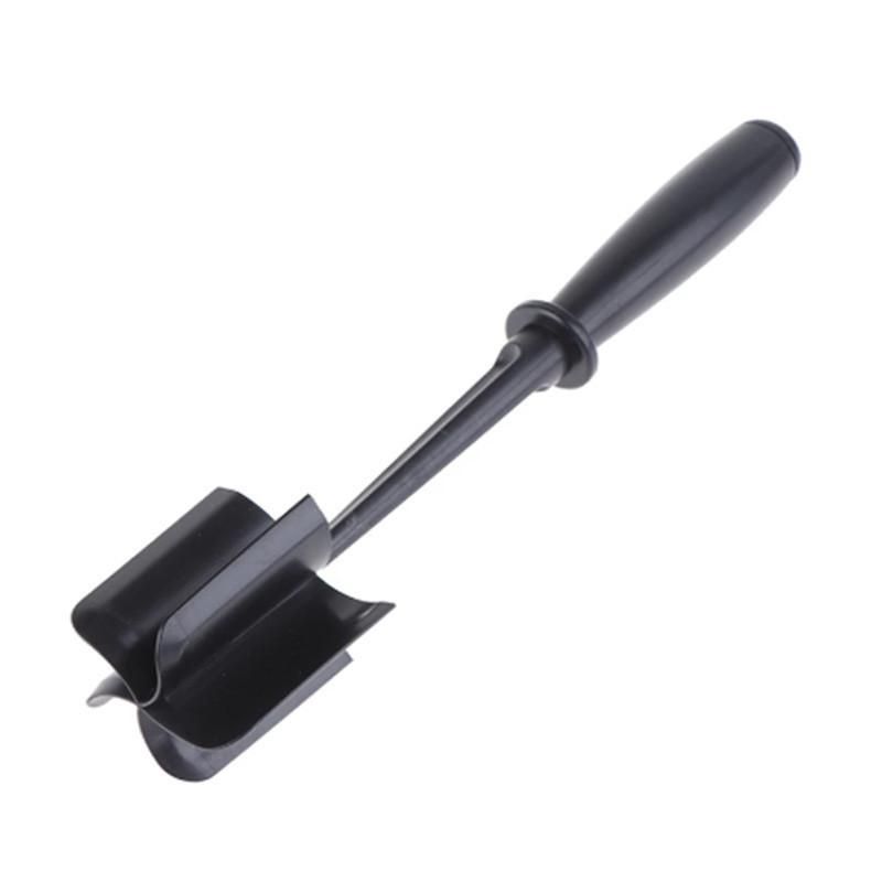 Meat Chopper Meat Chopper Bibimbap Stir Grinding Meat Shovel Grinding Meat Cooking Scraper Pounding Meat black