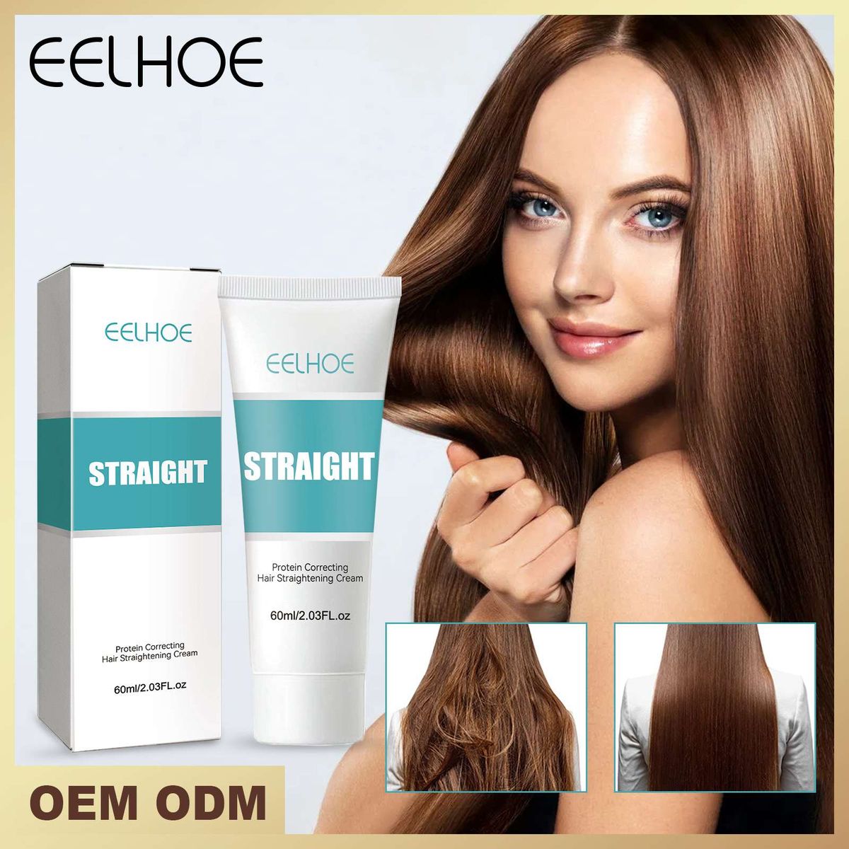 STRAIGHT PROTEIN CORRECTING HAIR STRAIGHTENING CREAM