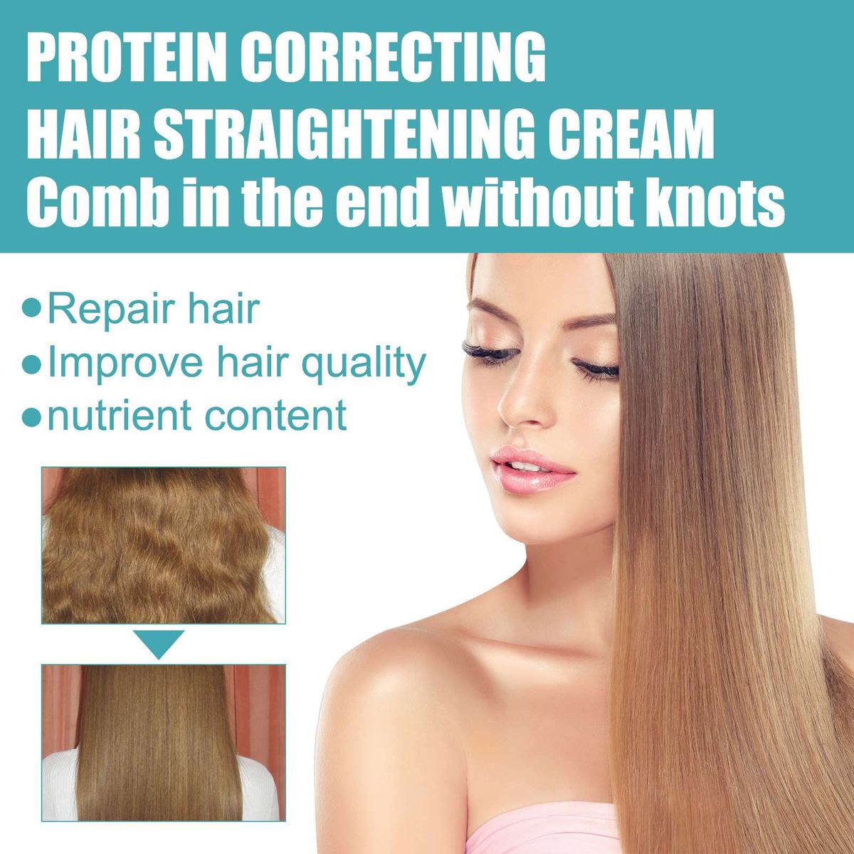 STRAIGHT PROTEIN CORRECTING HAIR STRAIGHTENING CREAM