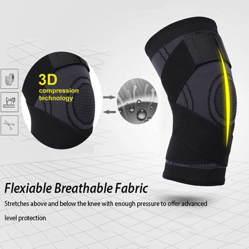 1PC Adjustable Knee Support Knee C-ompression Sleeve Brace