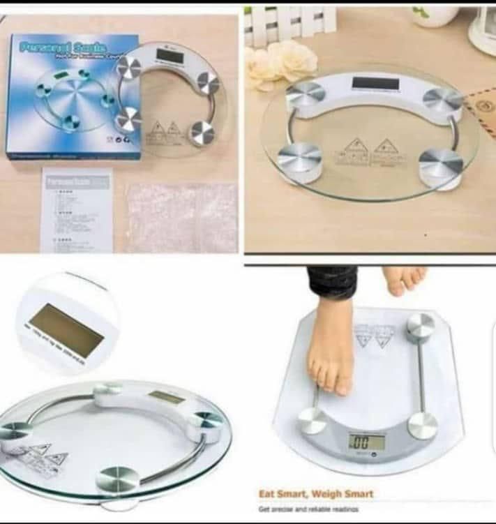 See-Through Weighing Scale With Digital Display