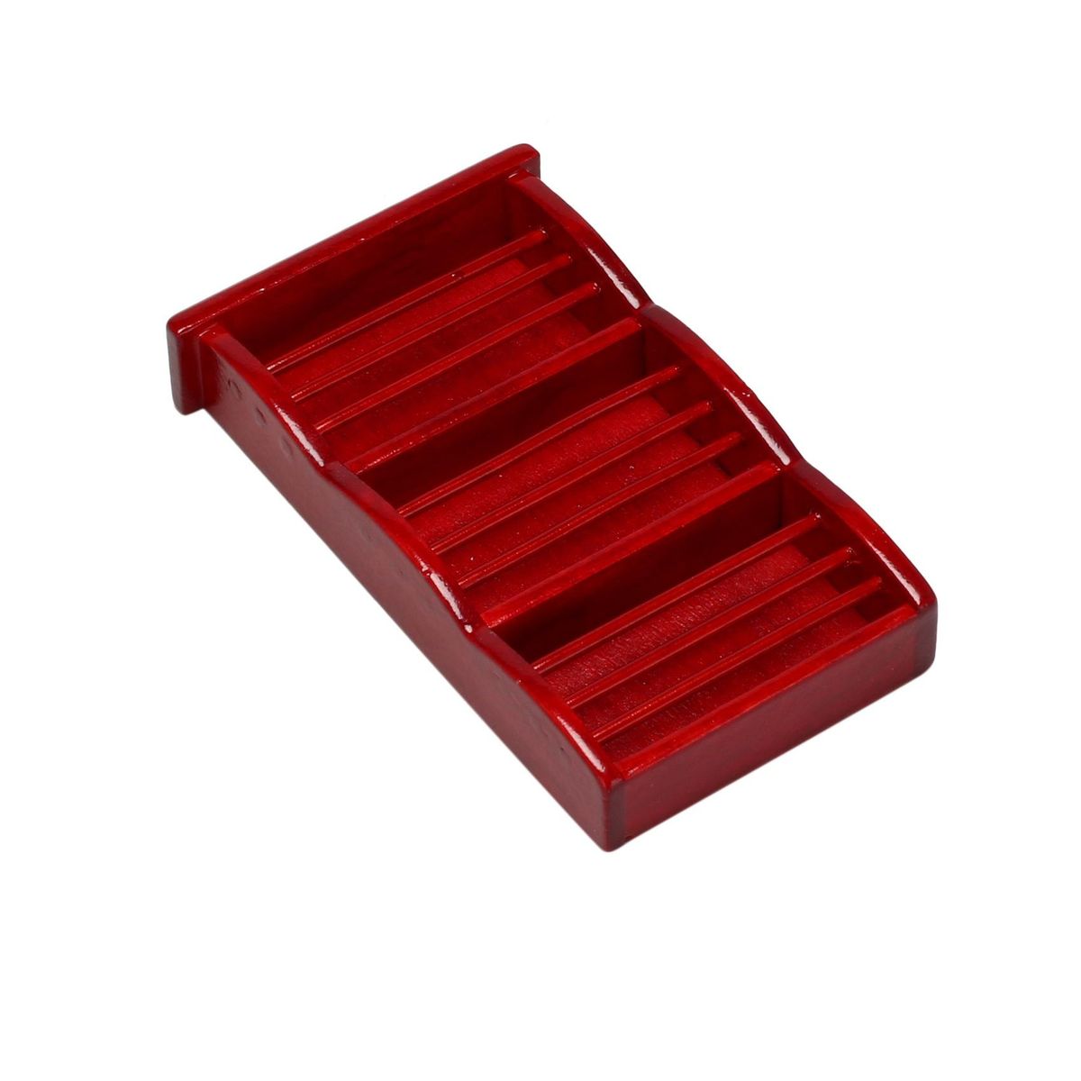 1 12 Miniature Dollhouse Newspaper Magazine Rack Book Shelf,Mini Doll Storage Display Shelves DollHouse Decoration Red