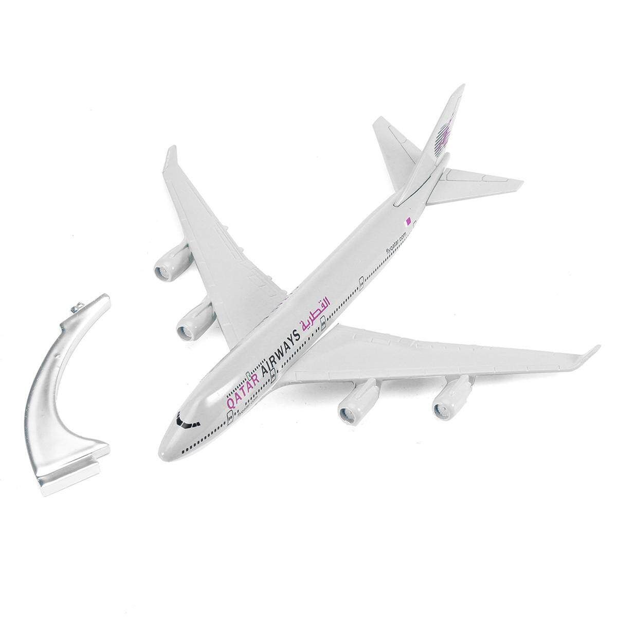 B747 QATAR 160mm 1:400 Metal Plane Model Boeing Diecast Airlines Aeroplane Scale Desk Toy