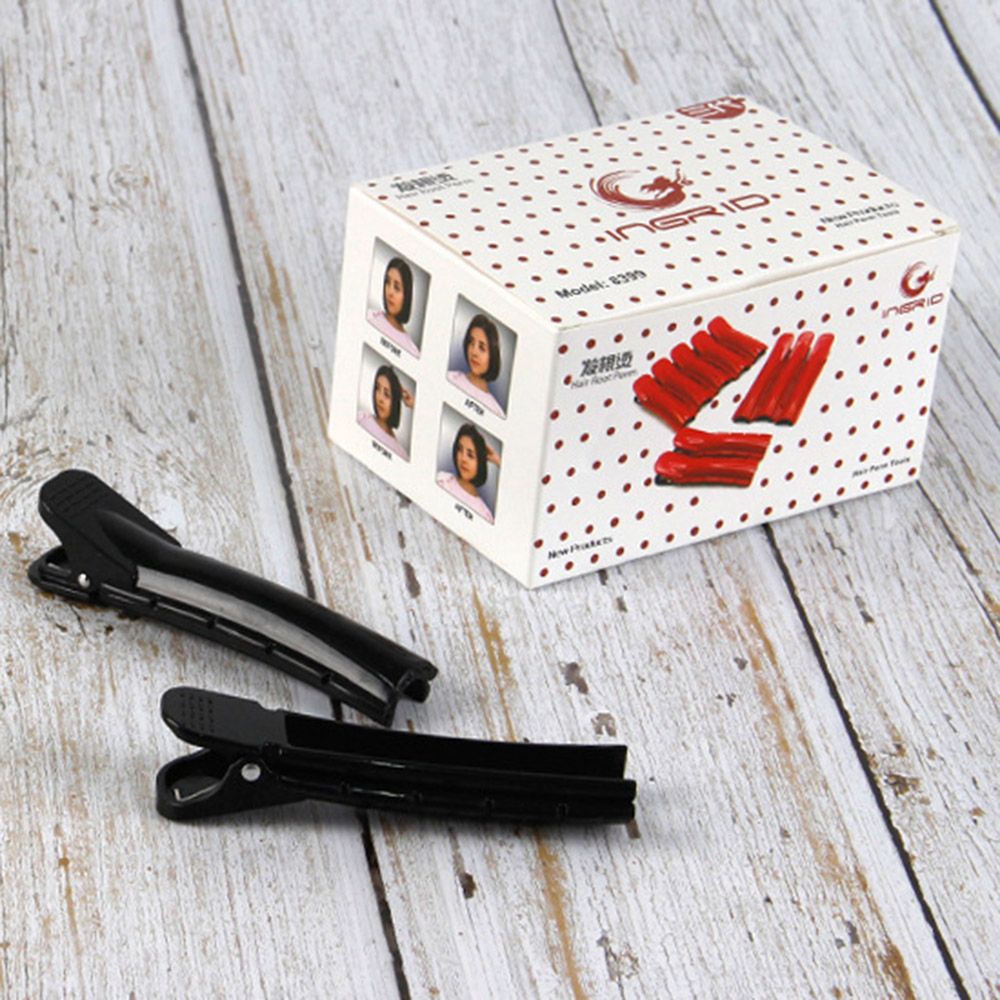 12PCS Hair Rollers Clips Wave Fluffy Hair Perm Bar Rods