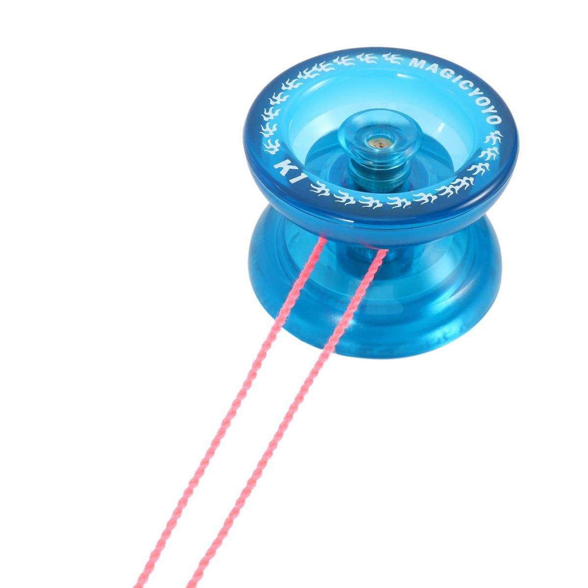 MAGICYOYO Crystal Blue K1 Responsive Yoyo Ball, 3 Strings+Glove+Yoyo Bag Gift