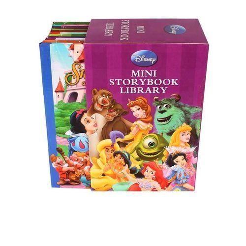 Mini Story Book Library For Kids - Pack Of 12