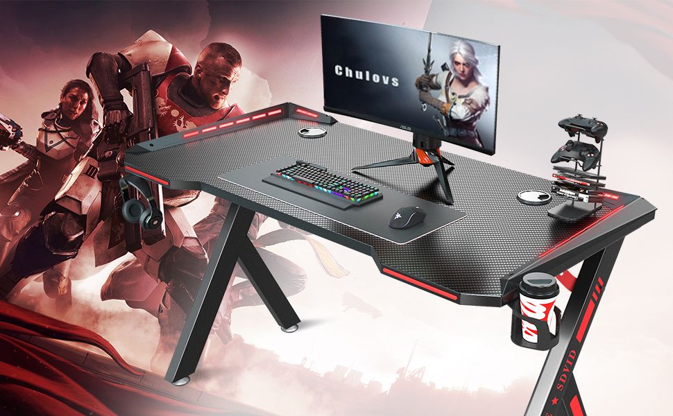 RGB Lighting Home Office Desk Gaming-1.4mtr