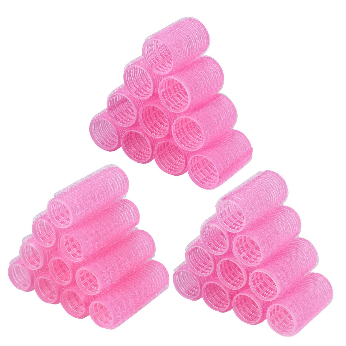 30PCS Hair Rollers Set Self Grip Salon Hairdressing Curlers