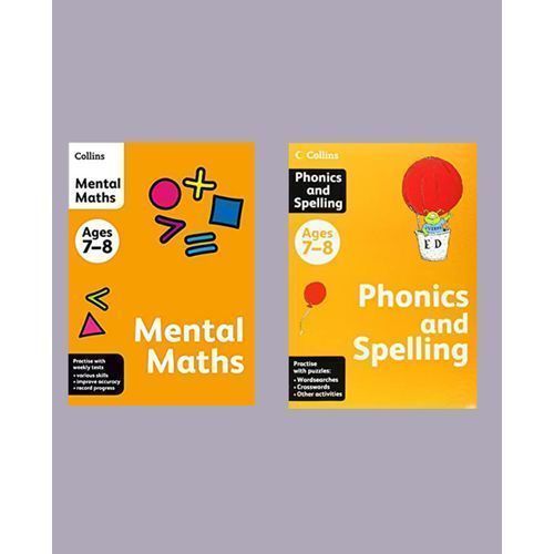 Collins Mental Maths And Collins Phonics And Spelling 7-8