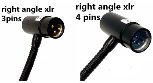 12V 1W LED 3 PINS 4 PINS XLR LED GOOSENECK FOR AUDIO