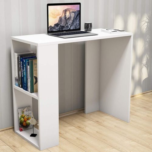 EROMS WHITE OFFICE HOME TABLE - COMPUTER DESK