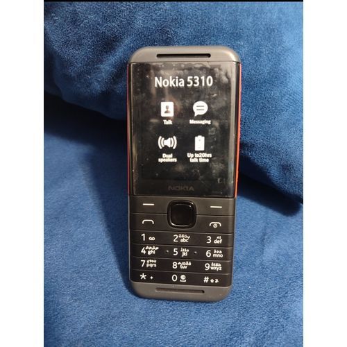 5310 XpressMusic Wireless FM Loudspeaker Dual SIM -Black