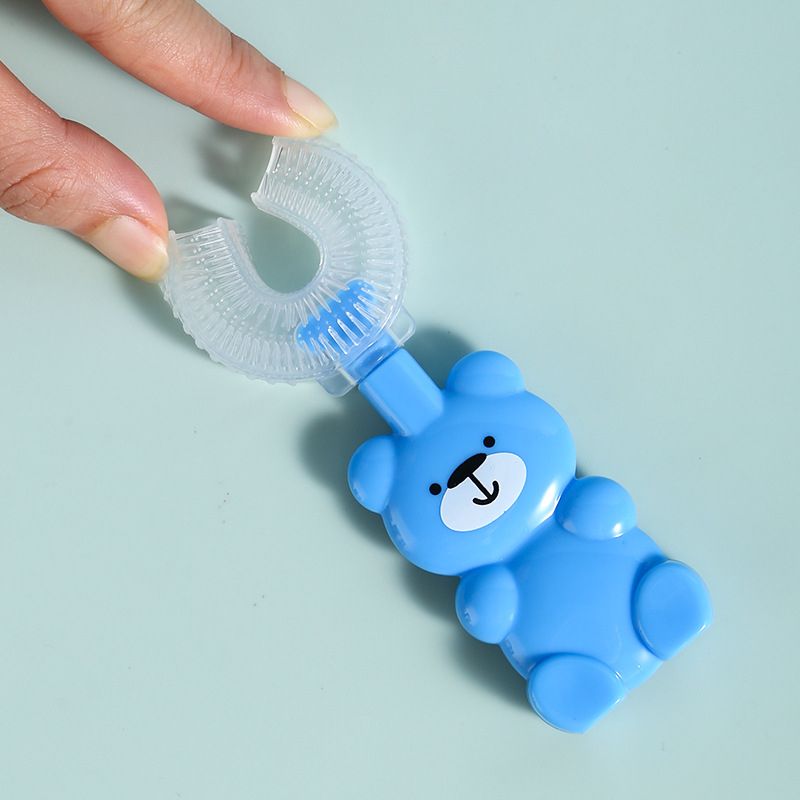 Silicone Soft Bursh For Children Bristles With  Case