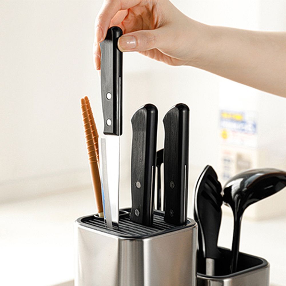 8 Inch Household Stainless Steel Kitchen Holder Storage