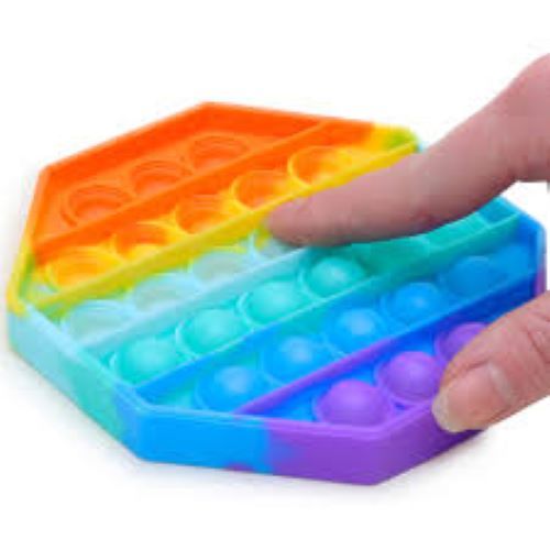 Rainbow Pop It - Cube