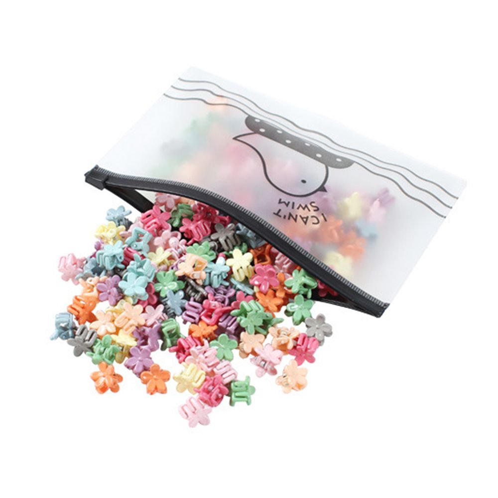 50pcs Mini Hair Clips Small Grip Claw Kids Hair Clamps